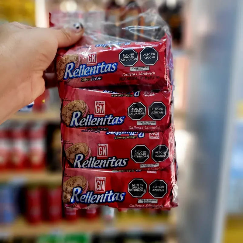 Rellenitas. GALLETAS GN