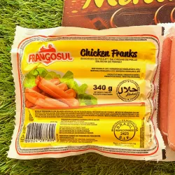 Salchichas de pollo
