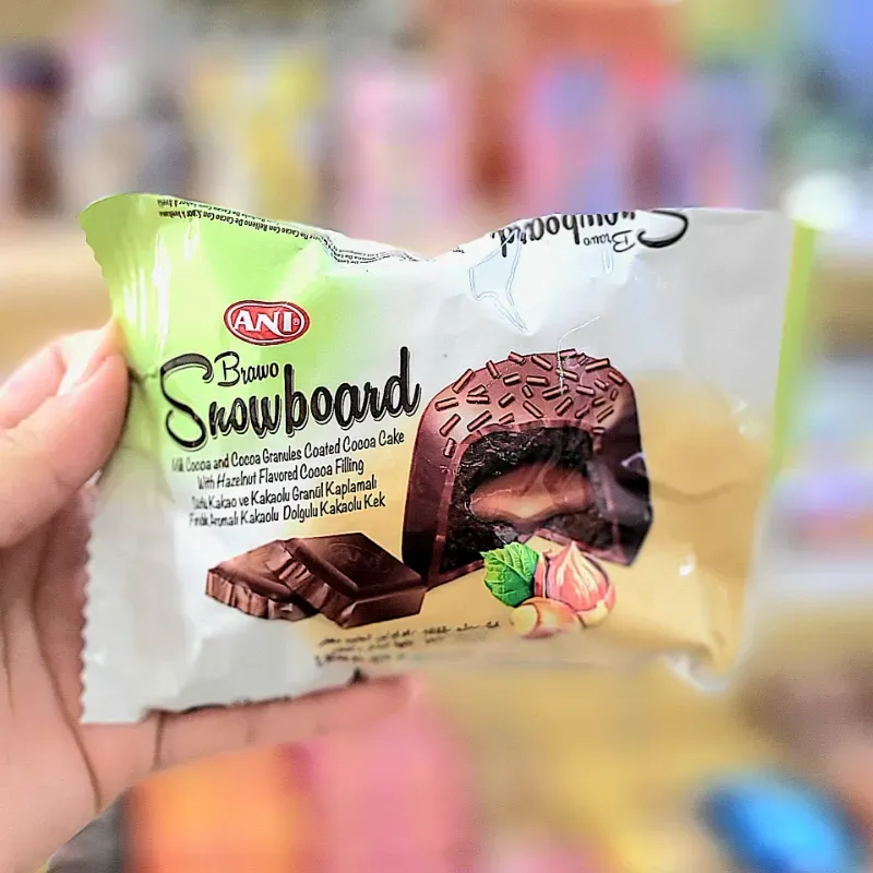 Snowboard de chocolate 🍫 