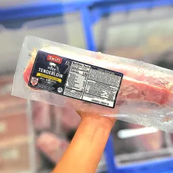 Solomillo natural de cerdo  $1300 la libra 
