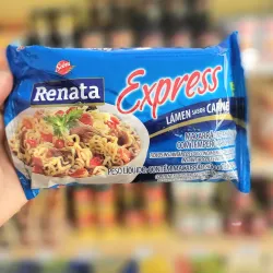 Sopa instantánea  sabor carne 