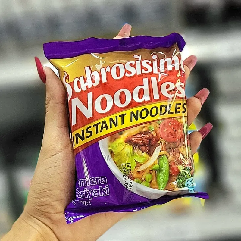 Sopa instantánea teriyaki