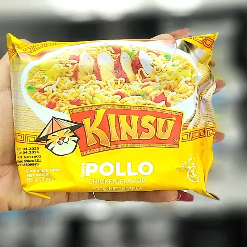 Sopas instantánea pollo 