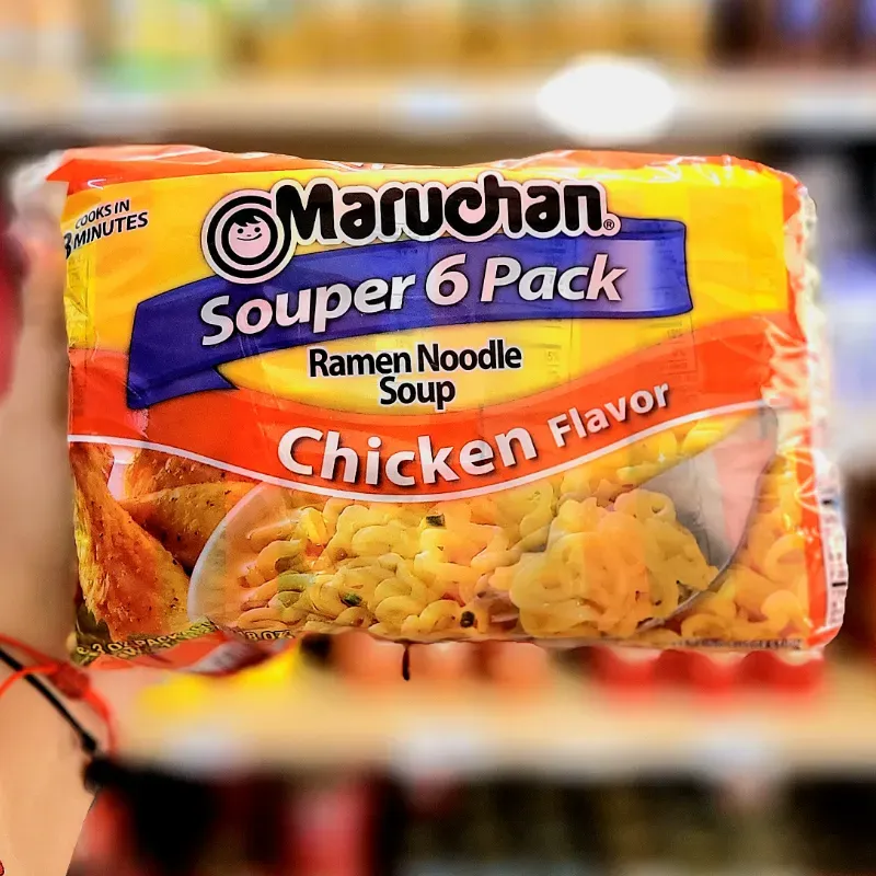 Sopitas instantánea  de pollo 🍗 