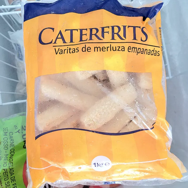 Varitas de merluza empanadas 