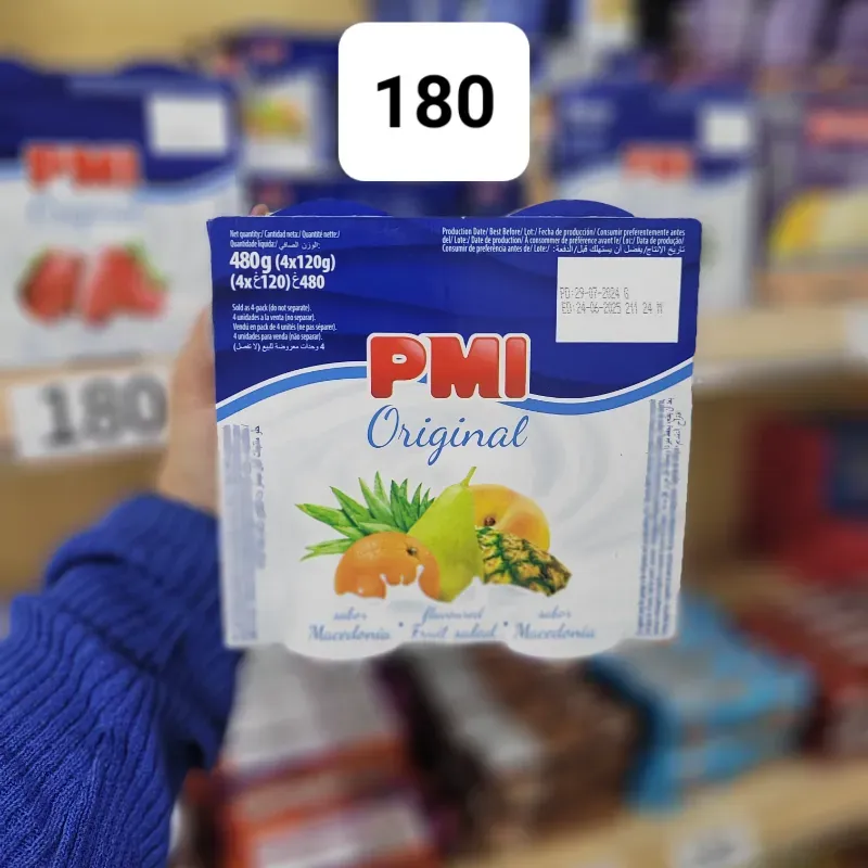 Yogurt sabor Macedonia.PMI