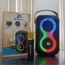 Bocina all novu con micrófono