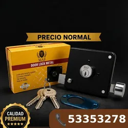 Cerradura de puerta metálica MAF