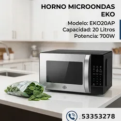 Horno microondas EKO 20L