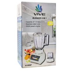 Licuadora VIVE 2 en 1 (VI-999P)