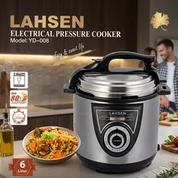 Olla de presión eléctrica Lahsen 6L
