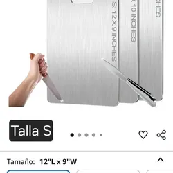Tabla de acero para cortar