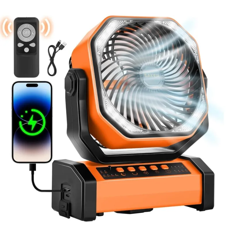 Ventilador recargable SACO F6