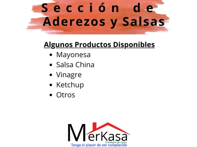 Aderezos y Salsas