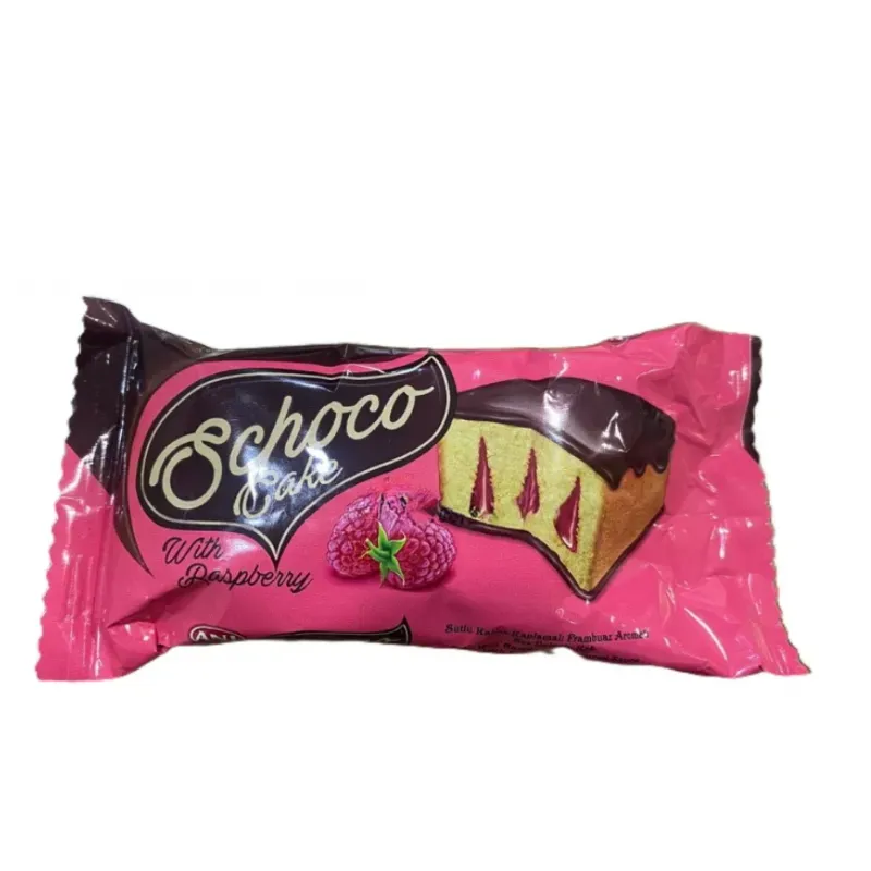 Pastel de Chocolate relleno de frambuesa - Schoco
