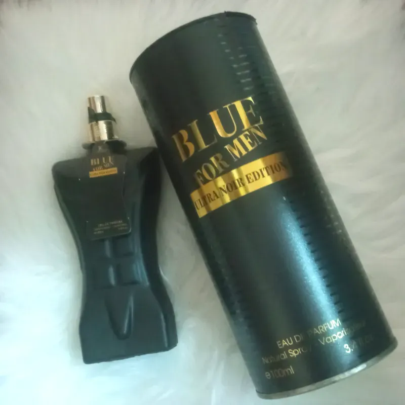 Perfume de hombre BLUE ULTRA NOIR EDITION Eau de Toilette 3.4 fL. Oz. fragancia ámbar para hombre.