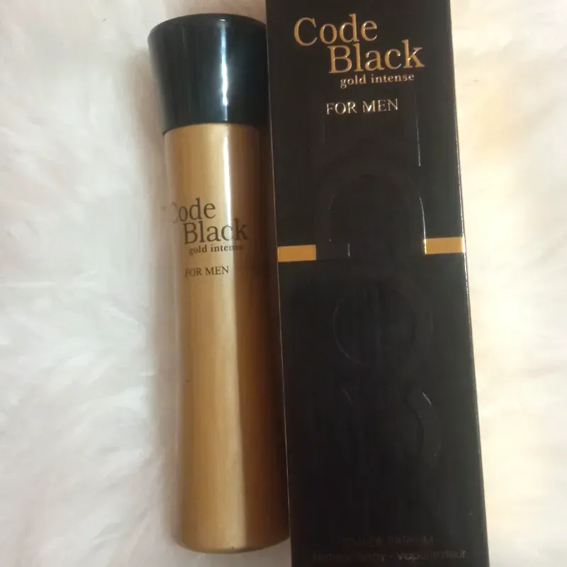 Perfume de hombre Code Black Gold Intense  100 ml