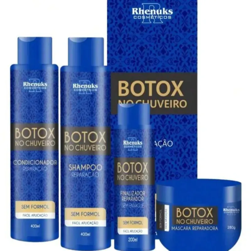 Kit Capilar BOTOX NO CHUVEIRO