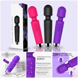 Micrófonos vibrador de 20 modos🔥