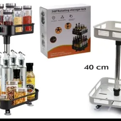 Organizador cuadrado de 2 niveles