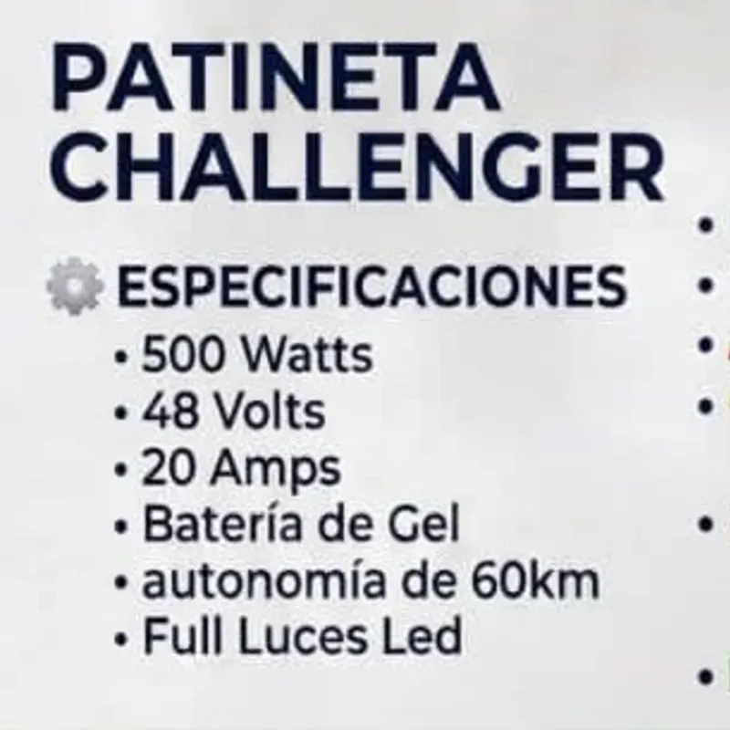 Patineta Challenger Corleone