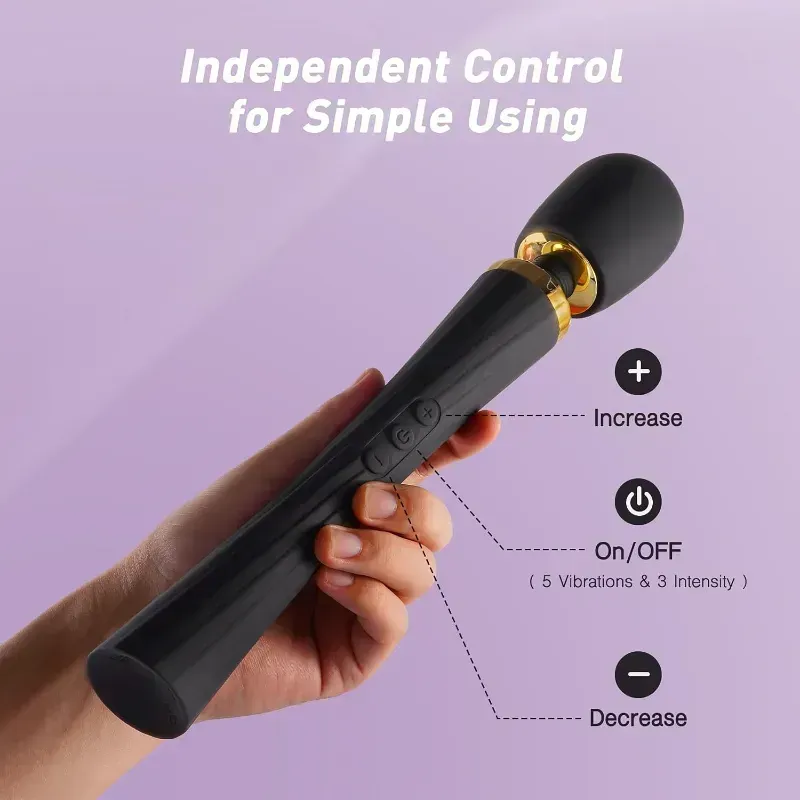 🔥✨..Vibrador Estético "Gama Alta"... Estilo micrófono🔥✨