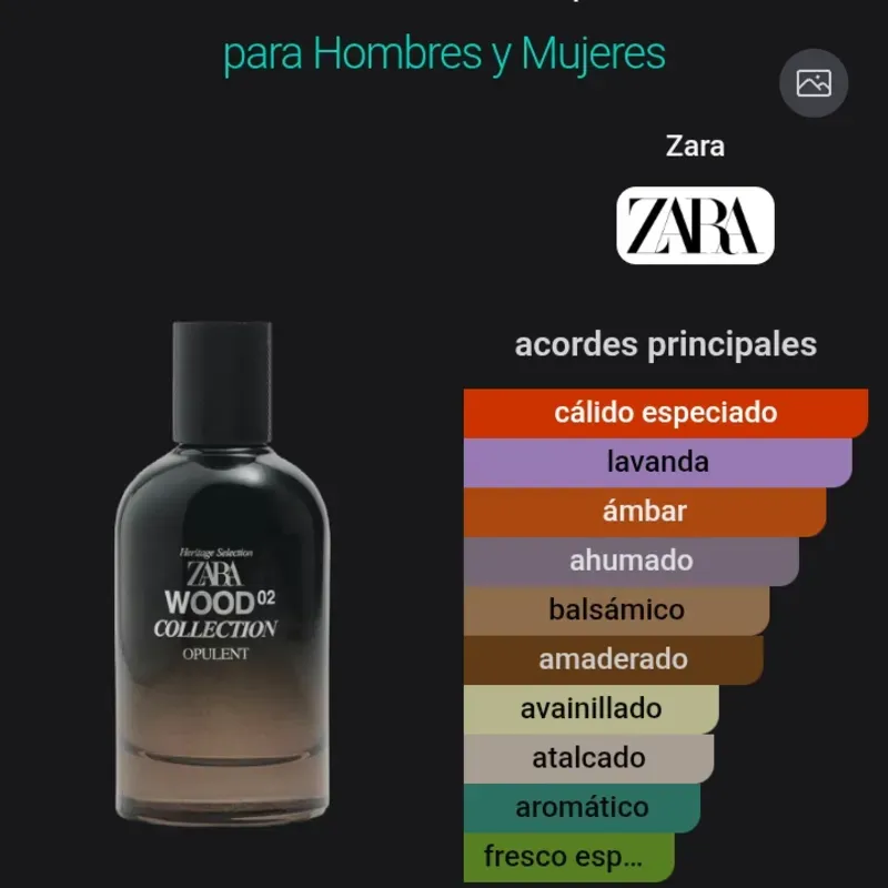 Zara Wood Opulent