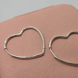 Argollas de corazón grande