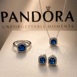 Conjunto de cuadro azul