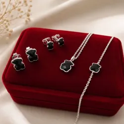 Conjunto de osito negro