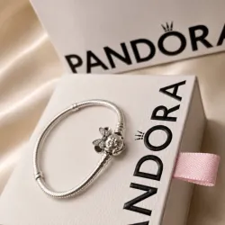 Pulsera flexible con cierre de Minnie