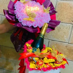 Corazón y ramo 💐