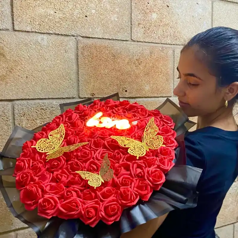 Ramo de 100 rosas 🌹❤️