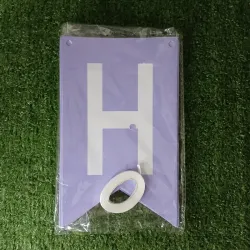 Banderín Morado