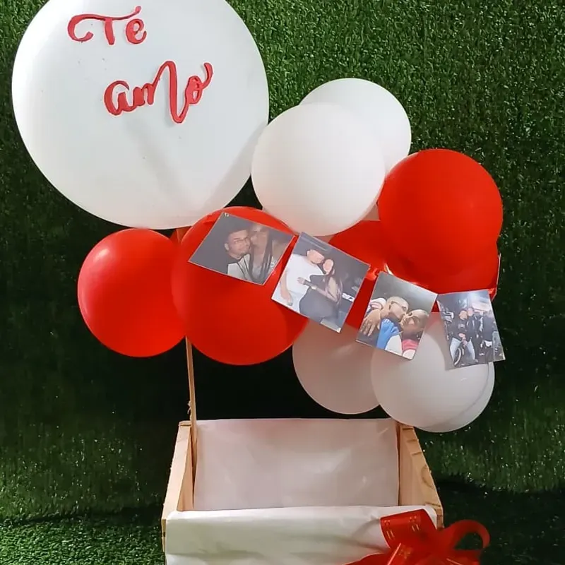 Caja de Regalo con Fotos