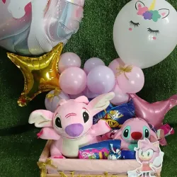 Caja de Regalo Rosada 