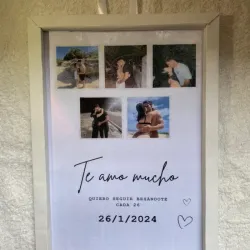 Cuadro de Fotos en Cartulina