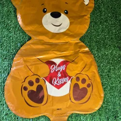 Globo metálico de oso