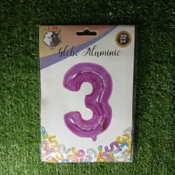 Número 3 Morado