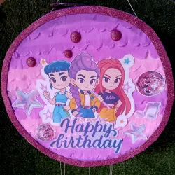 Piñata Circular de las K pop