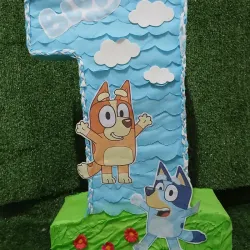 Piñata de 1 de Bluey