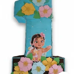 Piñata de Número 1 de Mohana Bebé
