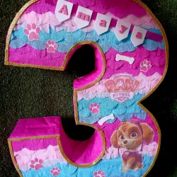 Piñata de Número 3 de Skay