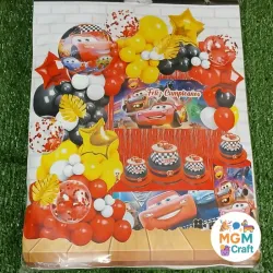 Set de globos de Rayo McQueen