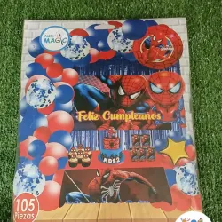 Set de globos de Spaiderman