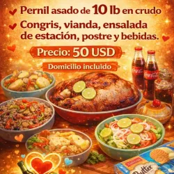 Cena especial para 4 personas
