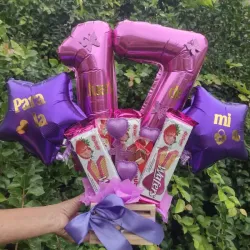 Detalle de números para su princesa 