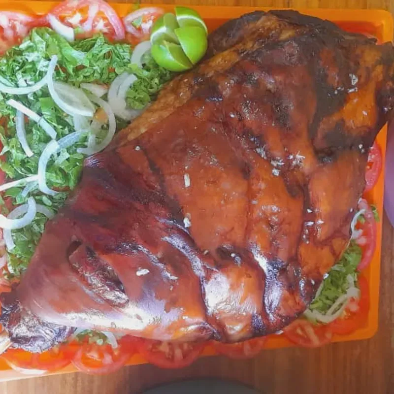 Pernil asado de 15 lb 