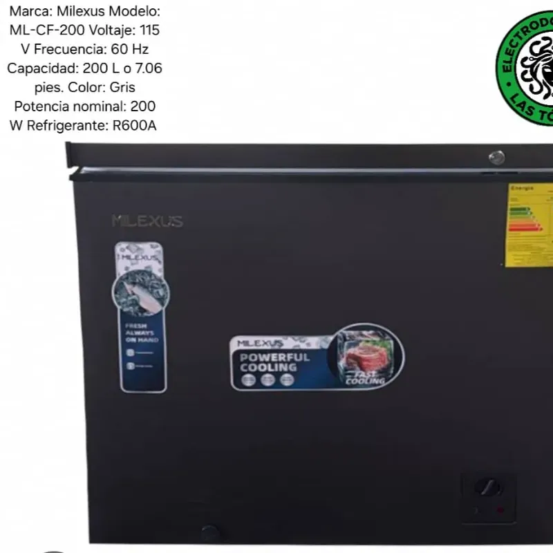 🚧 Nevera de 200 lt ó 7.06 pie..  〽️ Milexus 