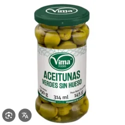 Aceitunas Verdes sin huesos 